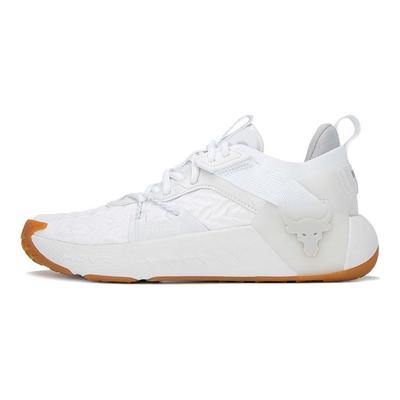Project Rock 6 Bianco Gomma Scarpe da Ginnastica da Uomo Grigio Halo 3026534-100