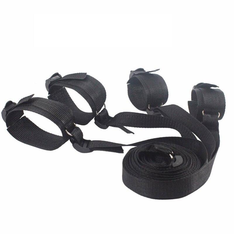 Adult Games Bed Restraints Bondage Handcuffs Sex Toys Sex Products Tool Fixed Hand Ankle Erotic Sex Toys For Couples PG0118