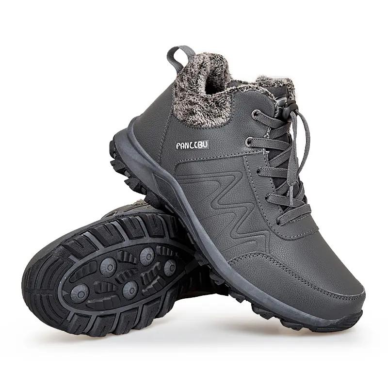 VANDOWEN Winter new elderly shoes walking sports fashion sneakers men couples casual shoes women cotton shoes