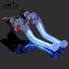 For ZX1400 ZX14R ZZR1400 GTR1400 CONCOURS Motorcycle Adjustable Always on Turn Signal Light Brake Clutch lever Handlebar