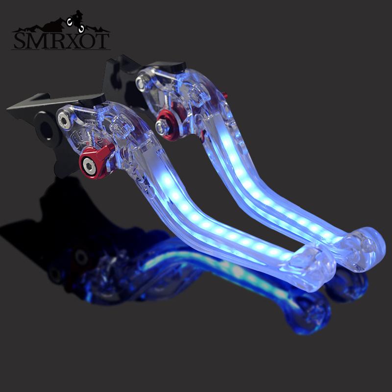 For ZX1400 ZX14R ZZR1400 GTR1400 CONCOURS Motorcycle Adjustable Always on Turn Signal Light Brake Clutch lever Handlebar