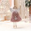 Christmas Angel Ornaments, 1/3Pcs Plush Angel Doll Hanging Decor, Festive Xmas Tree Ornaments for Home Party, Holiday Gift
