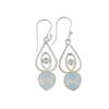 Melkopaal Edelsteen 925 Sterling Zilver Cadeau Sieraden Druppel/Hangende Oorbellen 2,00" EE-32-15