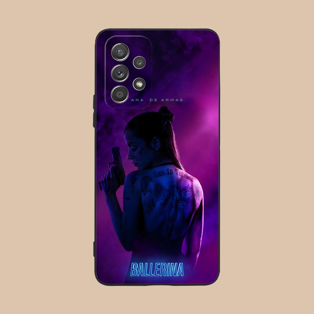 Ana De Armas Matte TPU Mobile Phone Case for Samsung Galaxy A56 55 54 53 52 51 36 35 34 23 16 15 5G Colorful Cover