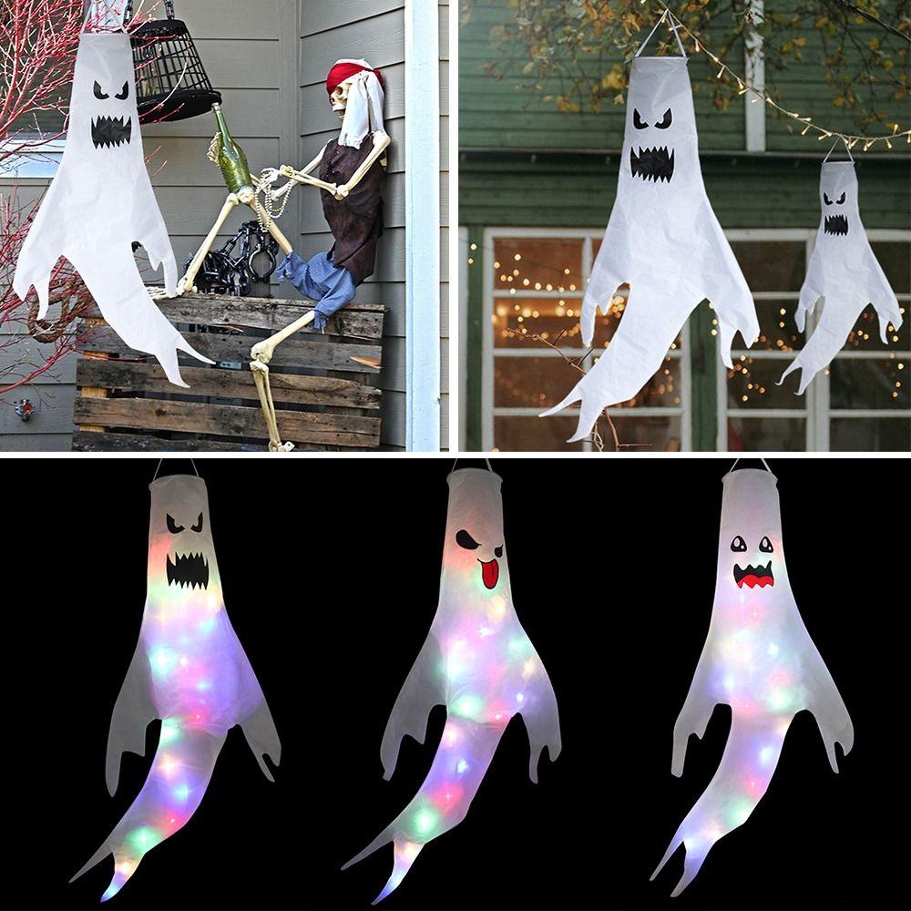 Glowing Horror Props Hanging Scary Pendant Fashion Halloween Decoration  Halloween Party
