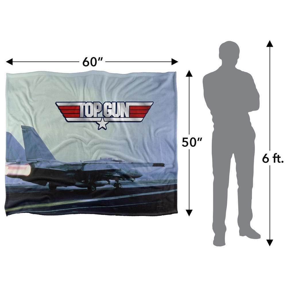 Top Gun Take Off Silky Supersoft Blanket