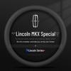 Lincoln MKX Premium Steering Wheel Cover 2009-2018, Four-Wheel Drive, Easy Install, No Hand-Sewing Needed.