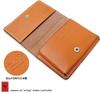 Business Card Holder Card Case Leather Tochigi Leather Made In Japan Thin Large Capacity Men's Women's (Black)