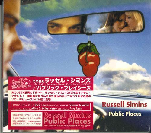

CD RUSSELL SIMINS - Public Places TFCK87229 Toy s Factory 2000 Japan Rock Used