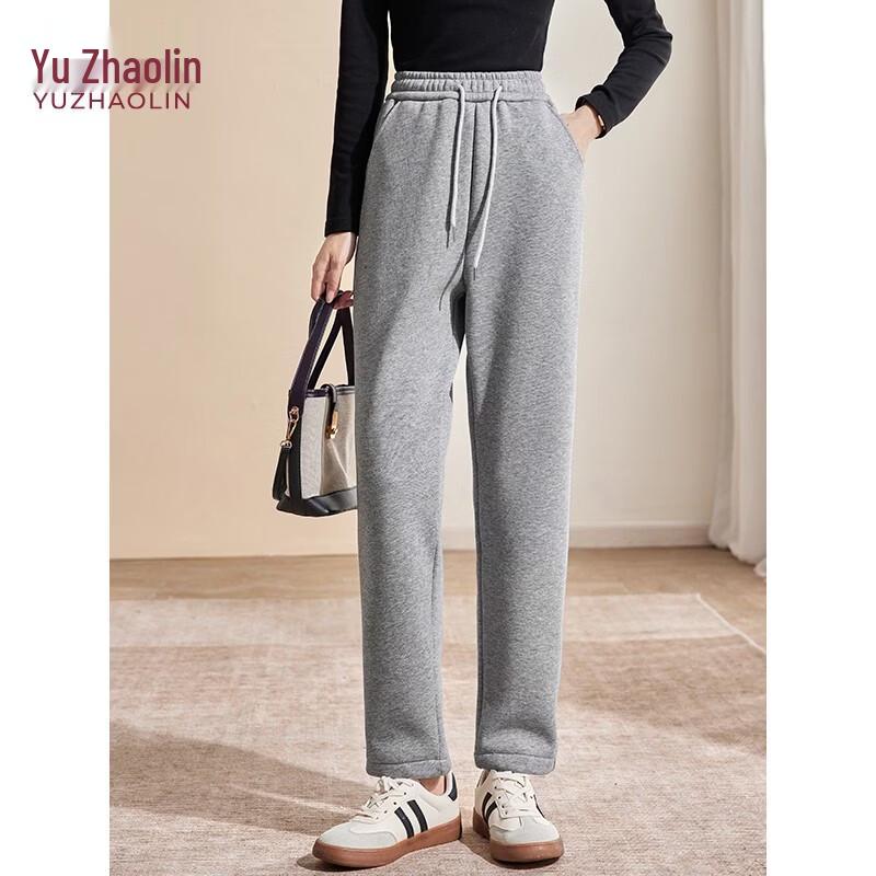 YUZHAOLIN Women s Plush Lined Straight Leg Sweatpants Y64X482 S