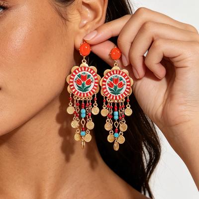 Kadın Takıları İçin Moda Sallantılı Küpeler