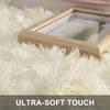 Gray Area Rug 120x180cm Soft Floor Carpet