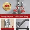 Xuan Yong ABS Black Adjustable No-Drill Shower Head Holder