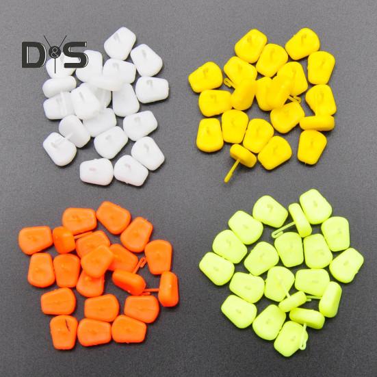 20/50 Pezzi Boilies Mais Hanger Esca Robusto Portatile Leggero Forma di Mais Simulato Esca Amo Jig Accessori Pesca Carpa