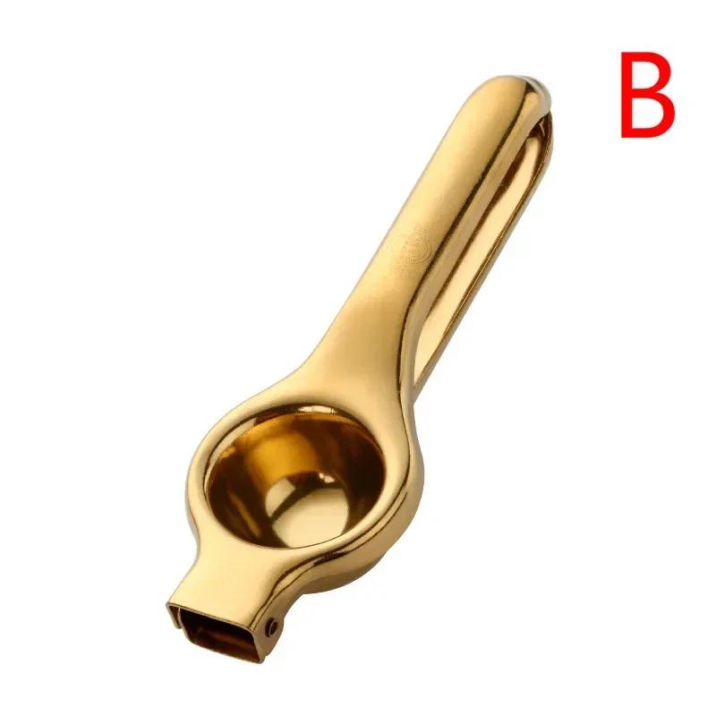 Manueller Entsafter Zitronenpresse Auspresser Zitronenklemme Manuelle Edelstahl-Zitronenpresse Küchenwerkzeug