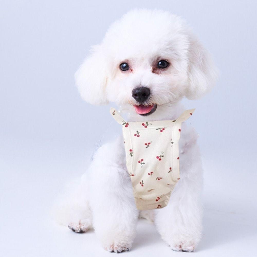 Haustierbedarf Niedlicher Katze Latzrock Mode Weiche Hunde Weste Atmungsaktives Dünnes Design Haustier Prinzessinnenkleider Herbst