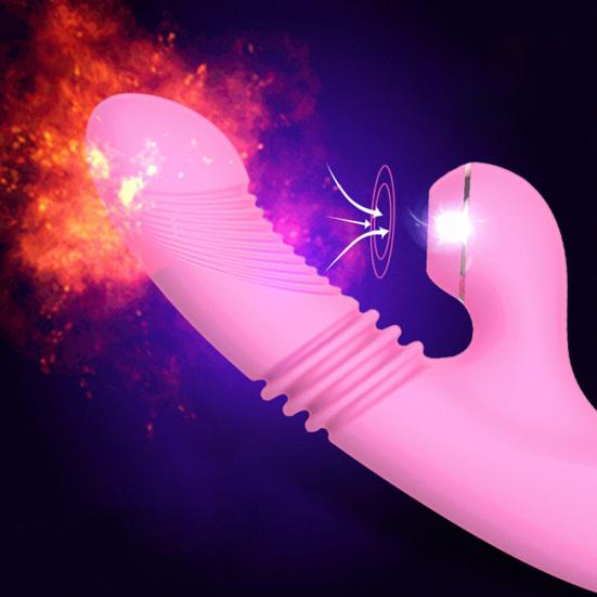 Ženy USB dobíjecí erotická hračka Vícefrekvenční masážní masturbační vibrátor