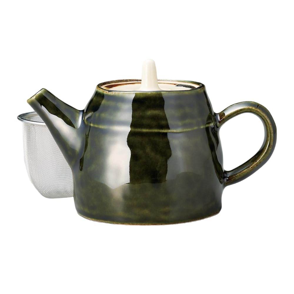 

Najimi Iron Oribe Pot [7.3 x 8.5cm, 500cc] Japanese Tableware