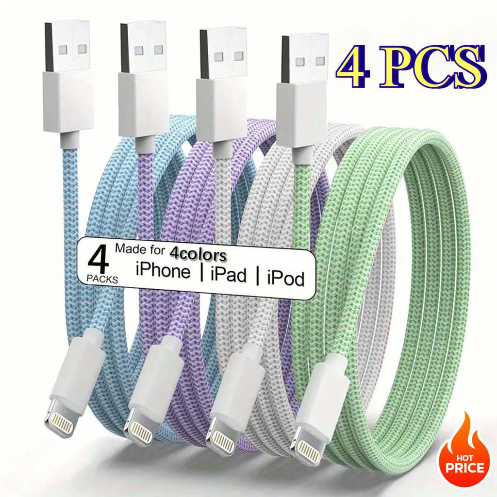 Fast Charge USB To IOS Charger Cable for IPhone 14 13 12 11 MacBook Pro Max Mini X XR XS 8 Huawei OPPO Vivo