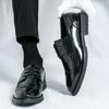 Men’s Brogues Formal Business Leather Shoes Men Retro Tuxedo Wedding Classic Dress Shoes Plus Size