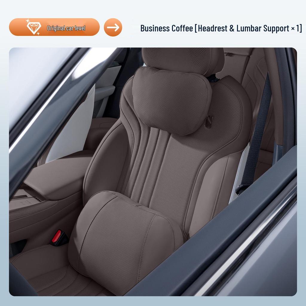 Leapmotor C11 Headrest & Lumbar Support Cushion - Neck & Waist Protection Pillow
