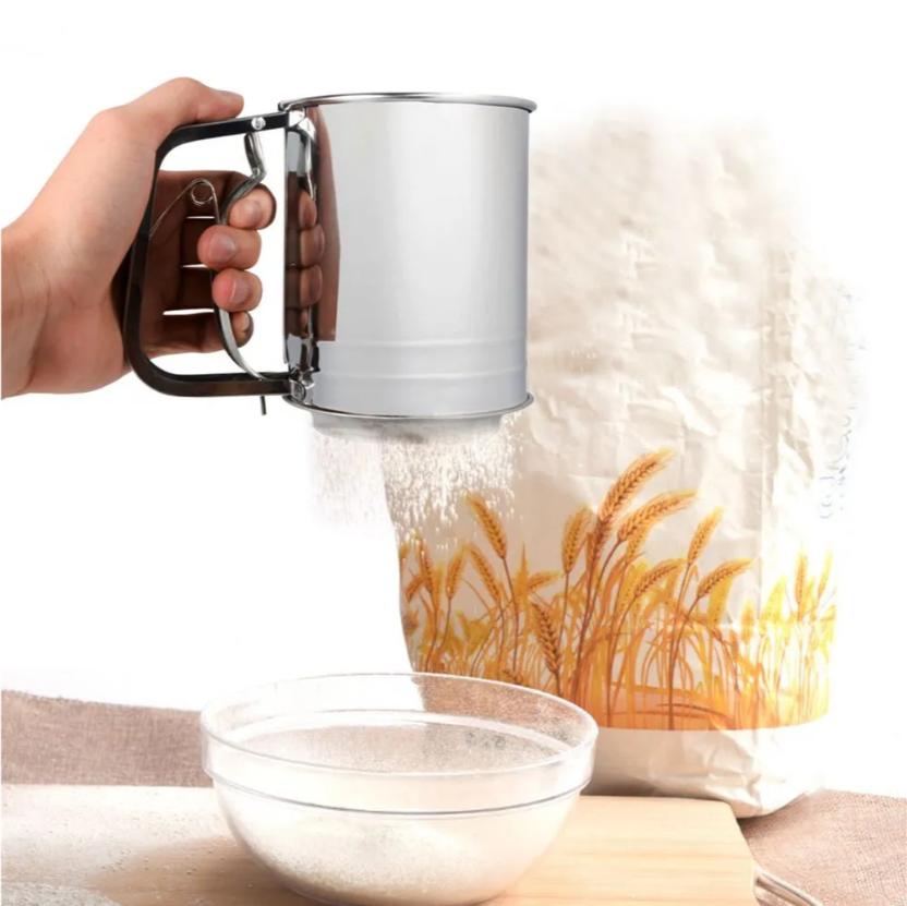 Semi Automatic Screening Machine, Handheld Household Filter Screen, Baking Tool, Powder Scattering And Leakage Screen