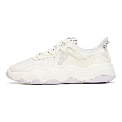 Lifestyle Series Non-Slip Durable Lightweight Low-Top Skate Shoes Women Sneakers White Purple 122128081-3