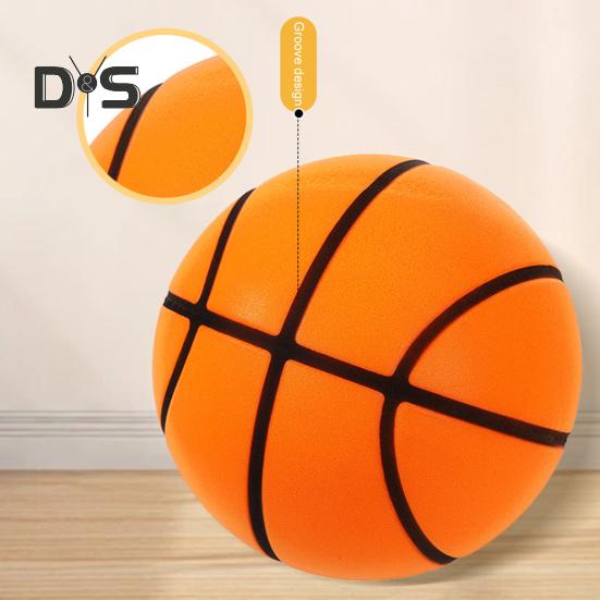 Baschet silențios Dribling Minge de antrenament de interior Minge de spumă de înaltă densitate Baschet de antrenament de interior Minge liniștită