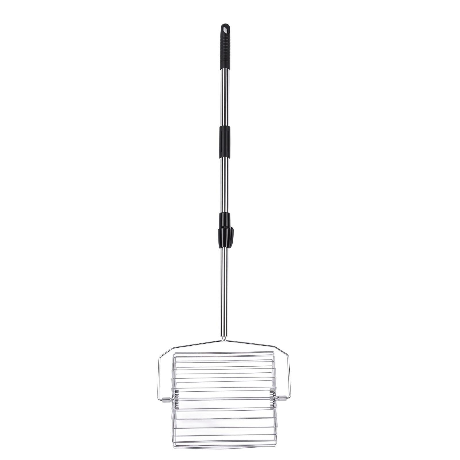 Tennis Ball Picker Stainless Steel Roller Ball Picking Tool Garden Fruit Collector Large Capacity S