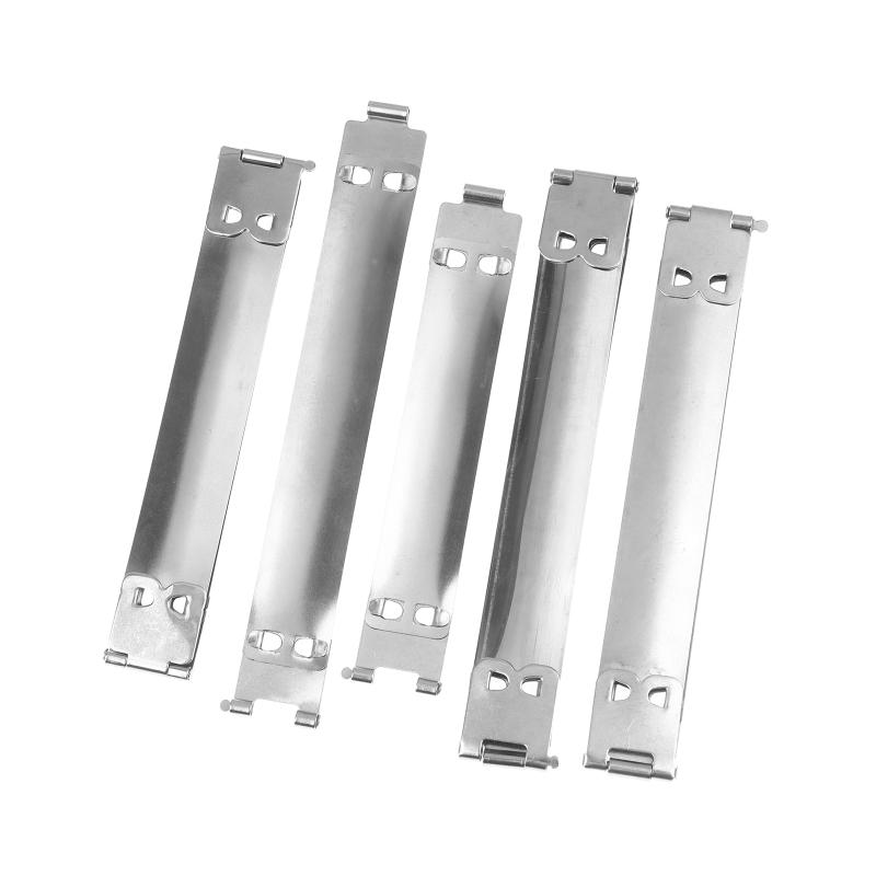 DIY Metal Kiss Clasp Lock Internal Flex Frame 10Pcs for Coin Purse Hinges Handmade Craft Bag Making Accessories
