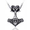 Thor's Hammer Necklace Valknut Nordic Viking 298