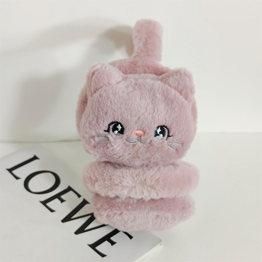 Cute Cat Plush Ear Protectors for Children, Winter Cold Protection Ear Protectors for Boys and Girls