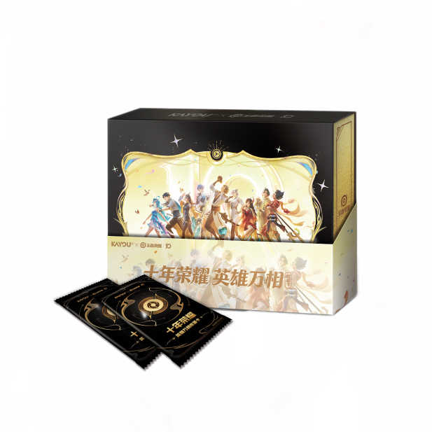 Genuine Honor Of Kings Collection Card Ten Years Of Glory Myriad Of Heroes Limited Game Periphery Collection Card Gift Toy