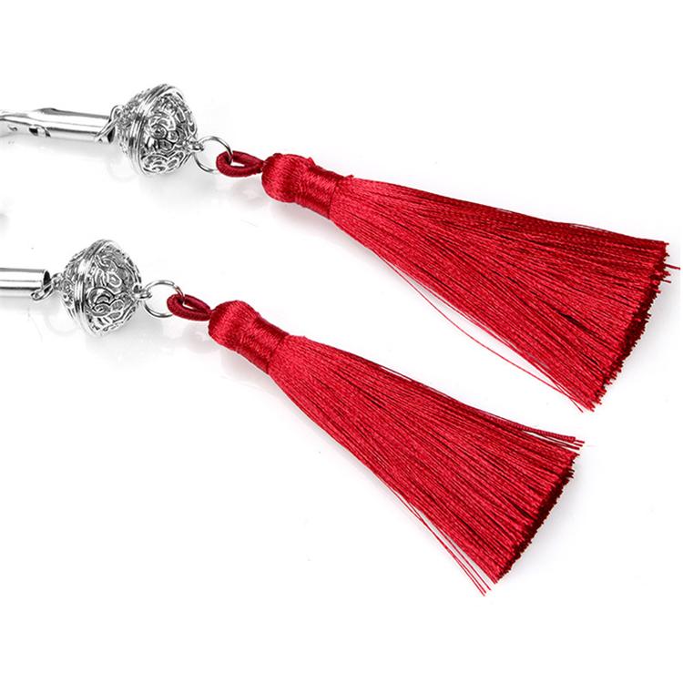 BDSM Flirting Tassel Bell SM Bondage Nipple Stimulation Clamp Sex Pleasure Adjustable Breasts Clip for Couples Sex Toys