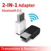 Odbiornik Nadajnik Audio Bluetooth 2w1 Adapter Bezprzewodowy Mini AUX Stereo Nadajnik Bluetooth do TV PC Samochodu Głośnika