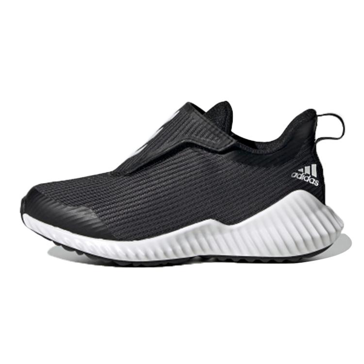 

Adidas Fortarun Ac K Slip Resistant And Breathable Low top Kids Running Shoes Gray Black Kids G27165 28