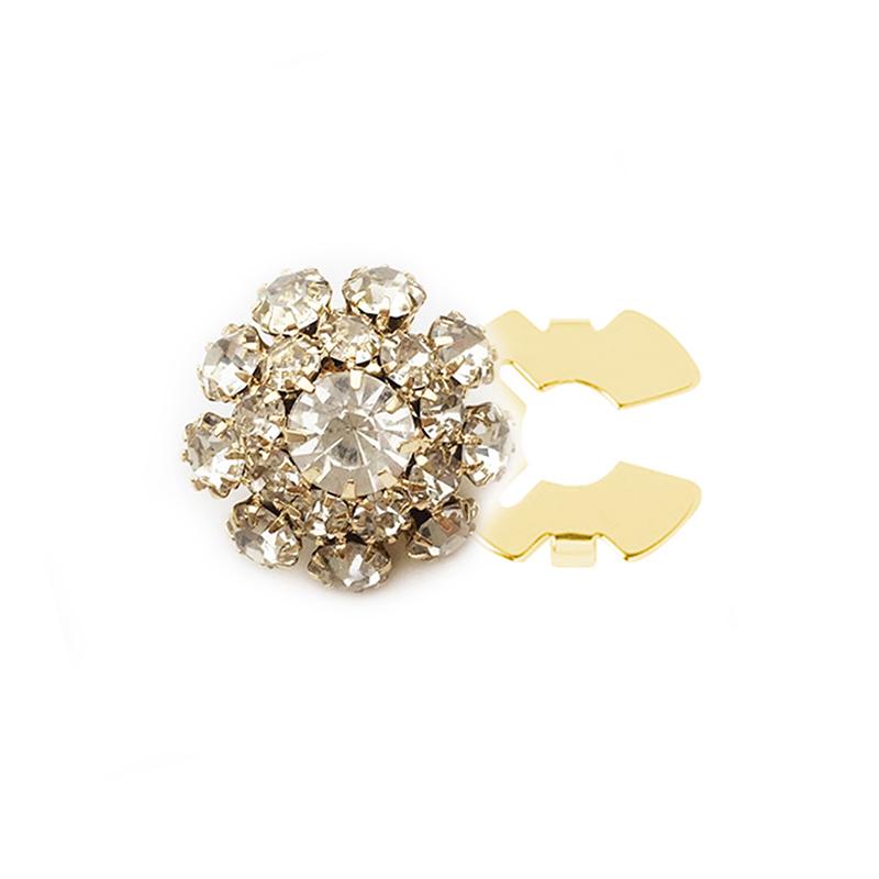 

Европейско-американские накладки на пуговицы Блестящие Зажимы для пуговиц Аксессуары для смокинга для женщин Съемные накладки на пуговицы в виде цветов Подарки