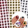 100pcs/lot Fishing Lure 3D Eyes Diameter 3mm-10mm Simulation Fly Fishing Minnow Crank Bait Artificial DIY Eye Fishing Tackle