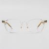 SBKA Burst-C02 Clear Horn-Rimmed Glasses