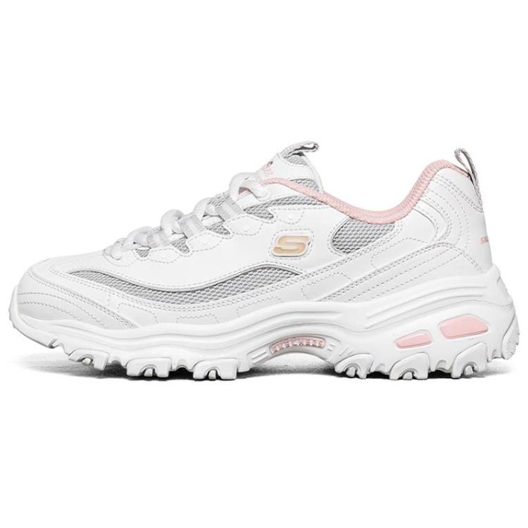 (WMNS) Skechers D lites 1.0 GS White/Grey/Pink Women s 66666214-WGYP EU 37.5