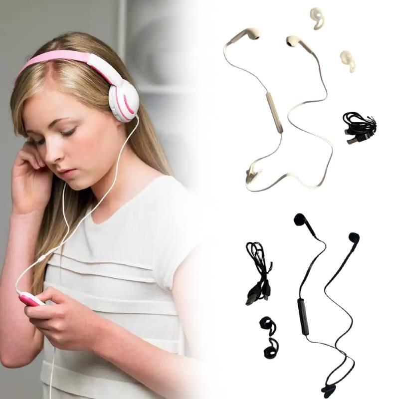 Color Sports Solid Bluetooth Headphones With Protective Shell Usb Charging Gift
