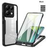 Fully Coverage case For POCO X6 Pro M6 Pro F5 Pro X5 X4 GT X4 Pro M4 Pro F3 X3 Pro C65 double protect shield cover