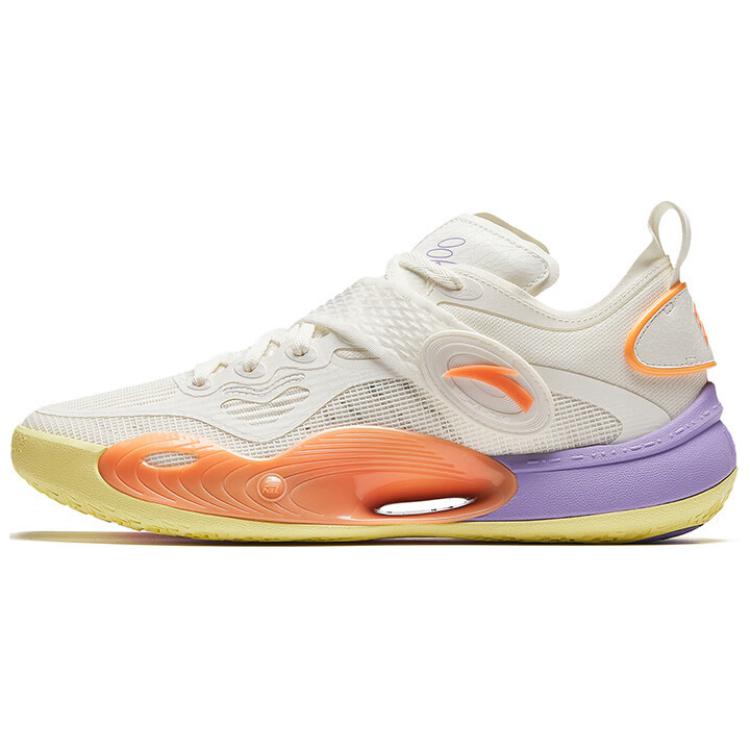 ANTA Splash 6 Basketball Shoes Unisex White Blue 112421108-4 44