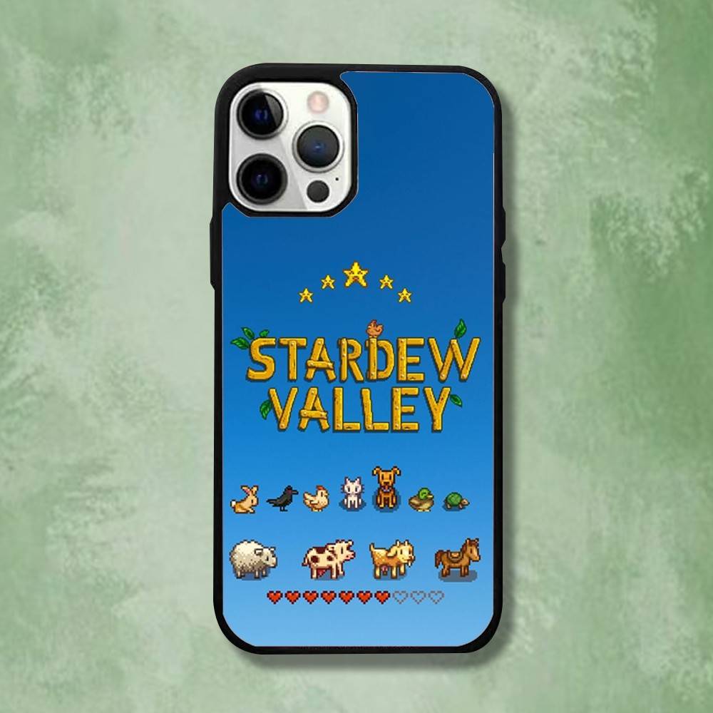 Cartoon S-Stardew V-Valley Phone Case For iPhone 17,16,15,14,13,12,11,Pro,Max,Plus,Mini,SE4,E Magnetic Magsafe Wireless Charging
