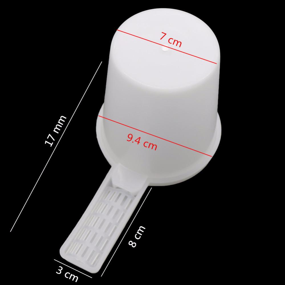 

Bee feeder beekeeper tools bee waterer plastic anti-bee drowning drinking equipment feeding bee waterer beekeeping supplies білий