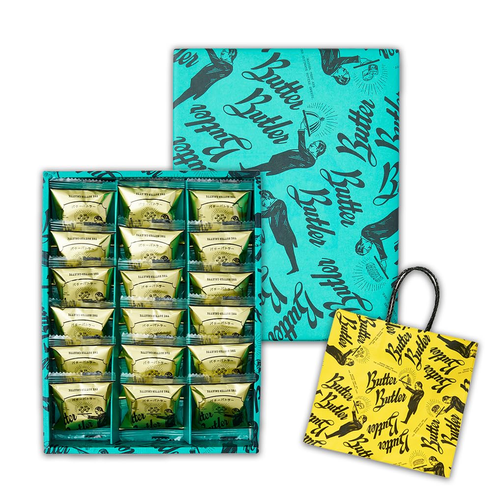 

Butter Butler Butter Galettes carrying Popular Tokyo individually return gifts for special baked retirement gifts (18 pieces) [With bag] sweets,