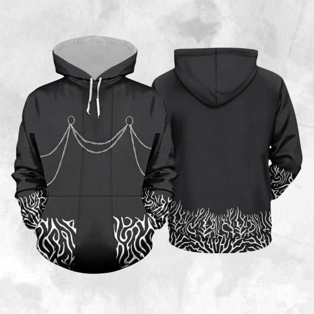 Autumn 3D Printed Hoodies Fashionable Casual Sports Long Sleeved Women's Hooded Sweatshirts for Daily Outfits