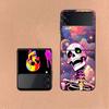 A Funny Skeleton Skull Coque For Samsung Z Flip7 6 Galaxy Case Shockproof Z Flip5 Z Flip3 4 5G Hard Cover Phone TPU PC Hard Fun
