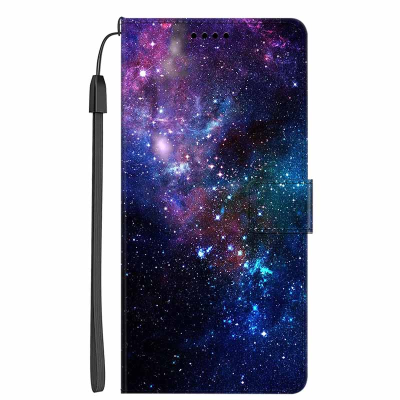 Leather Flip Cover For Redmi Note 14 Pro+ 5G Colorful Flower Patterns Phone Case For Redmi Note 14 4G 2025 Flip Case Wallet Bags