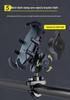 Shockproof Motorcycle Phone Holder with Anti-theft and Charging Features